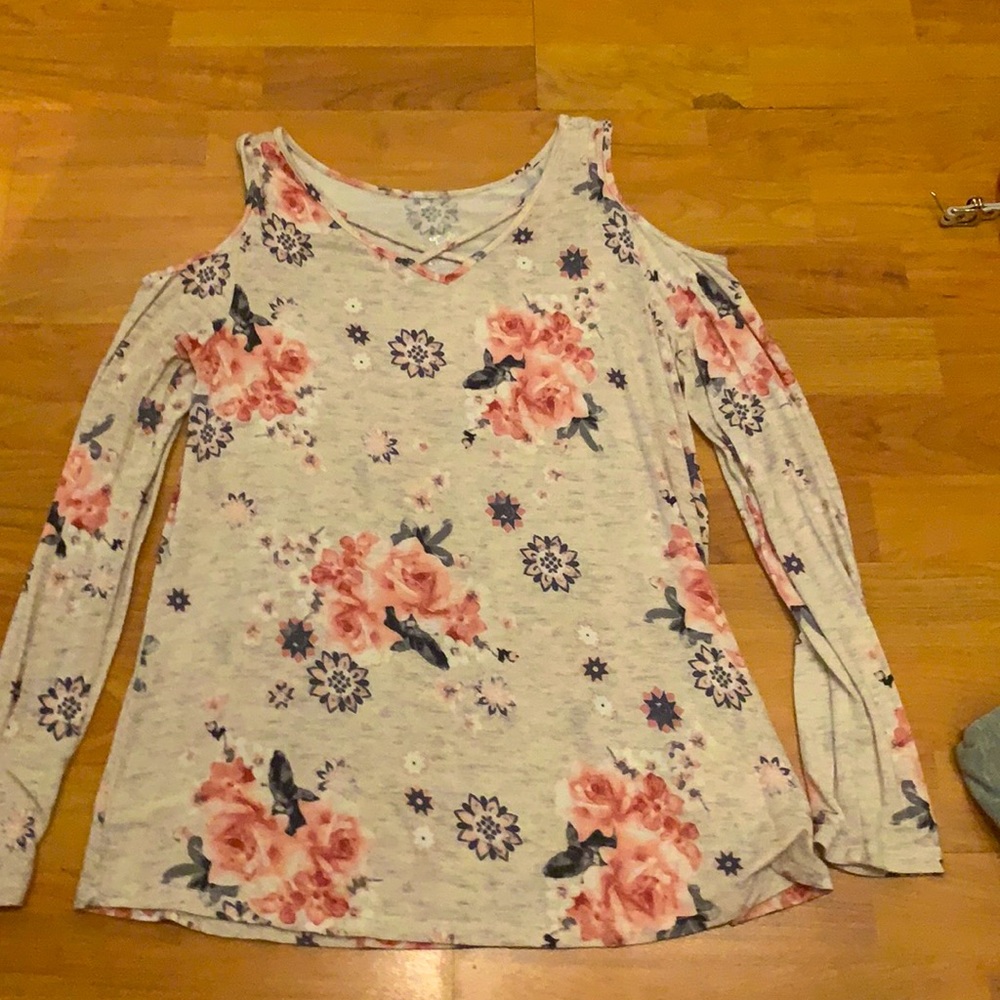 Girls Justice Floral Top